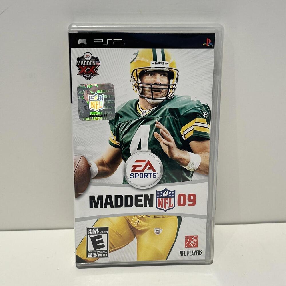 Madden NFL 09 PSP Complete Game Tested & Working EA Sports
